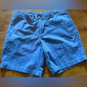 Southern Point Men’s Chino Flat Front Shorts, Blue, Size 34, EUC